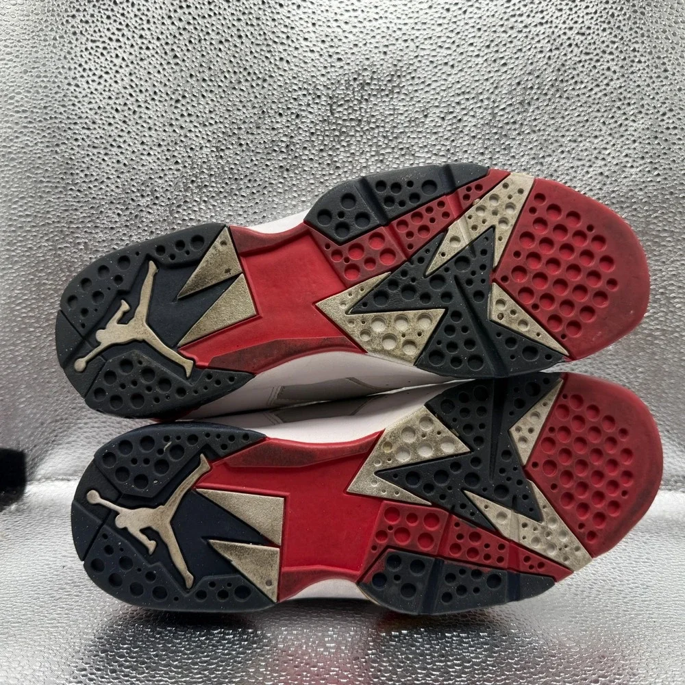 Size 8.5 Jordan 7 Retro Olympic (2012) White Mens Sneaker Shoes 304775-135